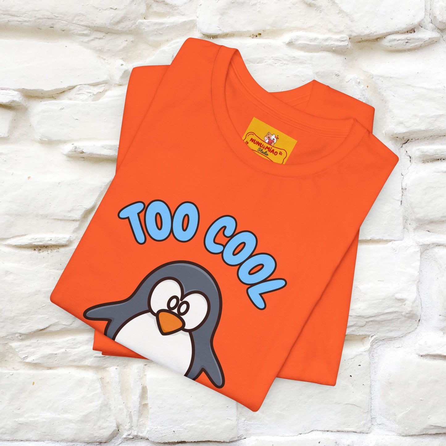 ''Too Cool For This" |Cat T-Shirt | Nunu&Miao Studio - Nunu&Miao Studio