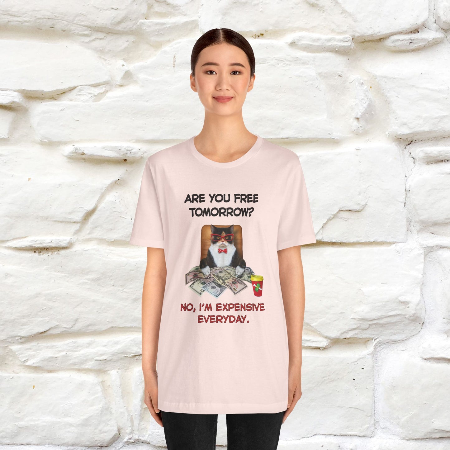 “Are You Fee Tomorrow?” | Cat T-Shirt | Nunu&Miao Studio