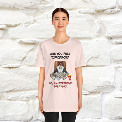 “Are You Fee Tomorrow?” | Cat T-Shirt | Nunu&Miao Studio