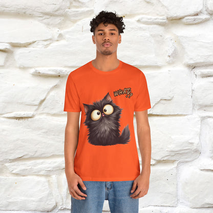 ''What ?'' | Cat T-Shirt  | Nunu&Miao Studio - Nunu&Miao Studio