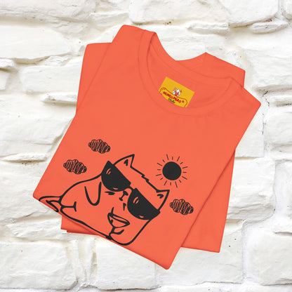 ''Chill Mode on'' Cat T-Shirt | Nunu&Miao Studio