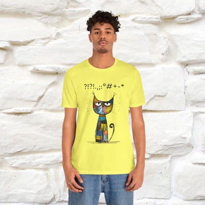 "Enigma" Cat T-shirt |Nunu&Miao Studio - Nunu&Miao Studio