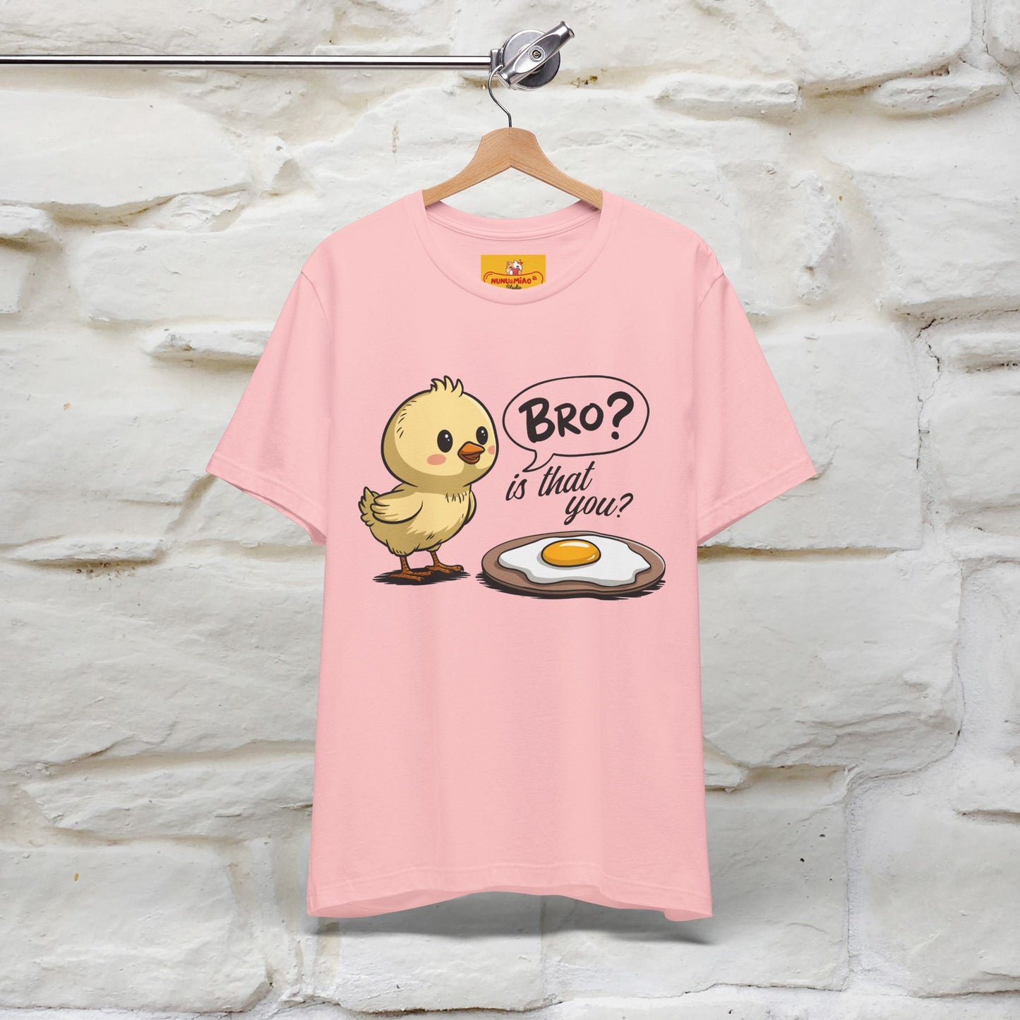 "Bro Is That You?" Funny Chicken T-shirt |Nunu&Miao Studio - Nunu&Miao Studio