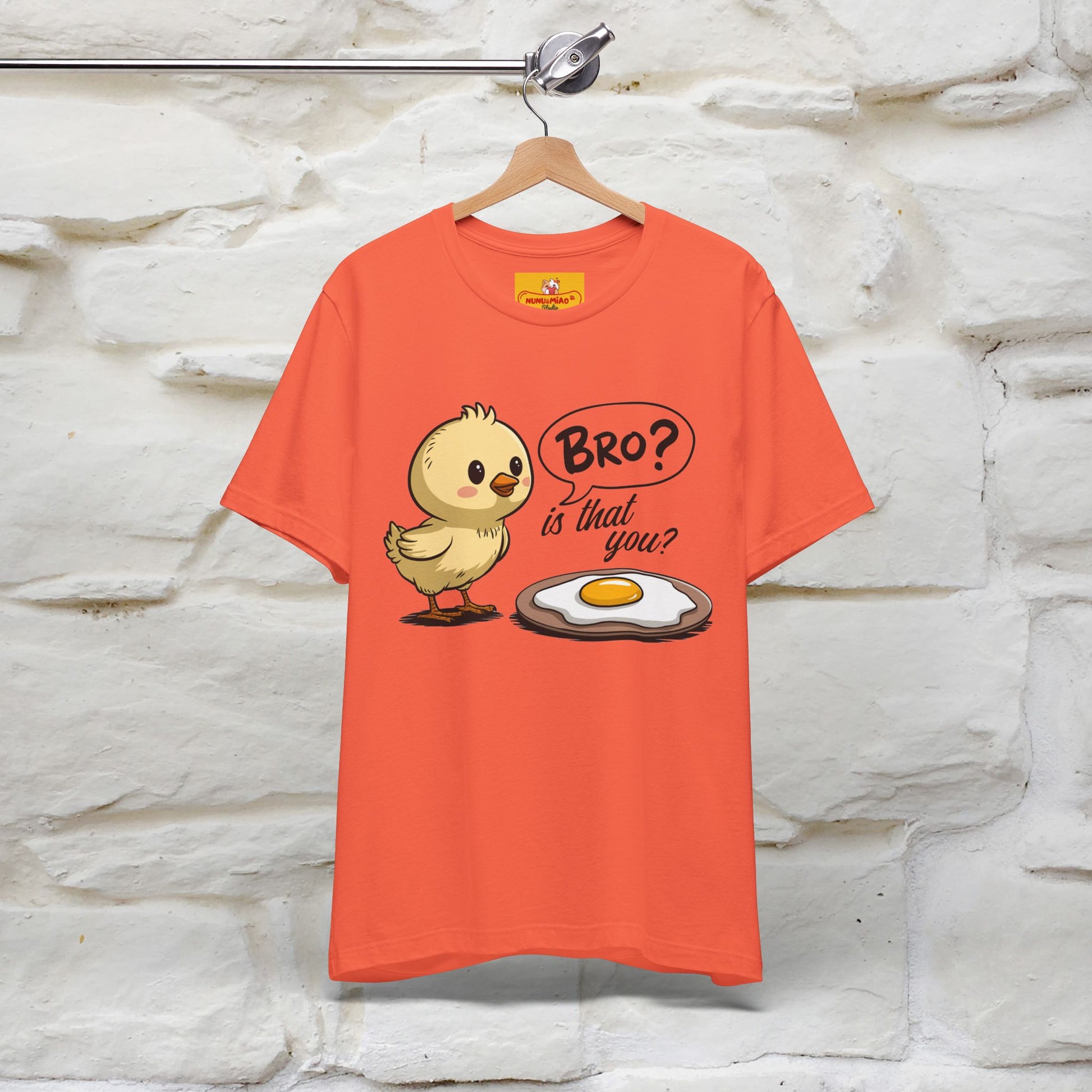 "Bro Is That You?" Funny Chicken T-shirt |Nunu&Miao Studio - Nunu&Miao Studio