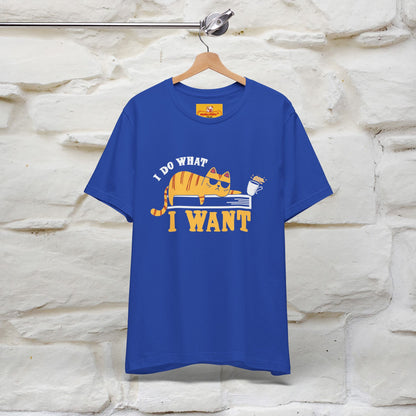 "I Do What I Want" Cat T-Shirt | Nunu & Miao Studio - Nunu&Miao Studio