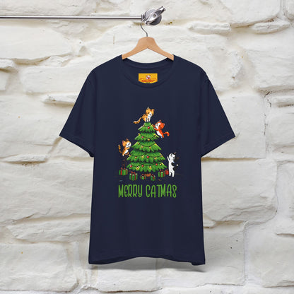 ''Merry Catmas'' | Cattitude Christmas Tee| Nunu&Miao Studio - Nunu&Miao Studio