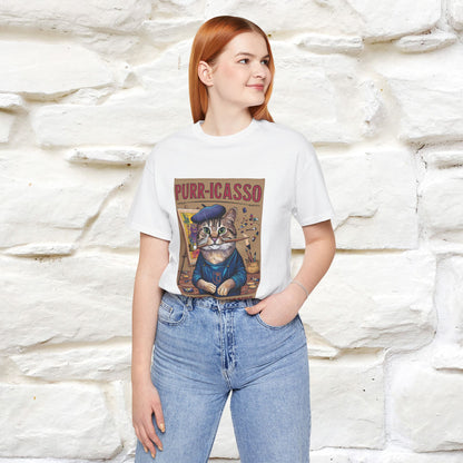 ''Purr-Icasso Masters Of Meows'' | CatT-Shirt | Nunu&Miao Studio