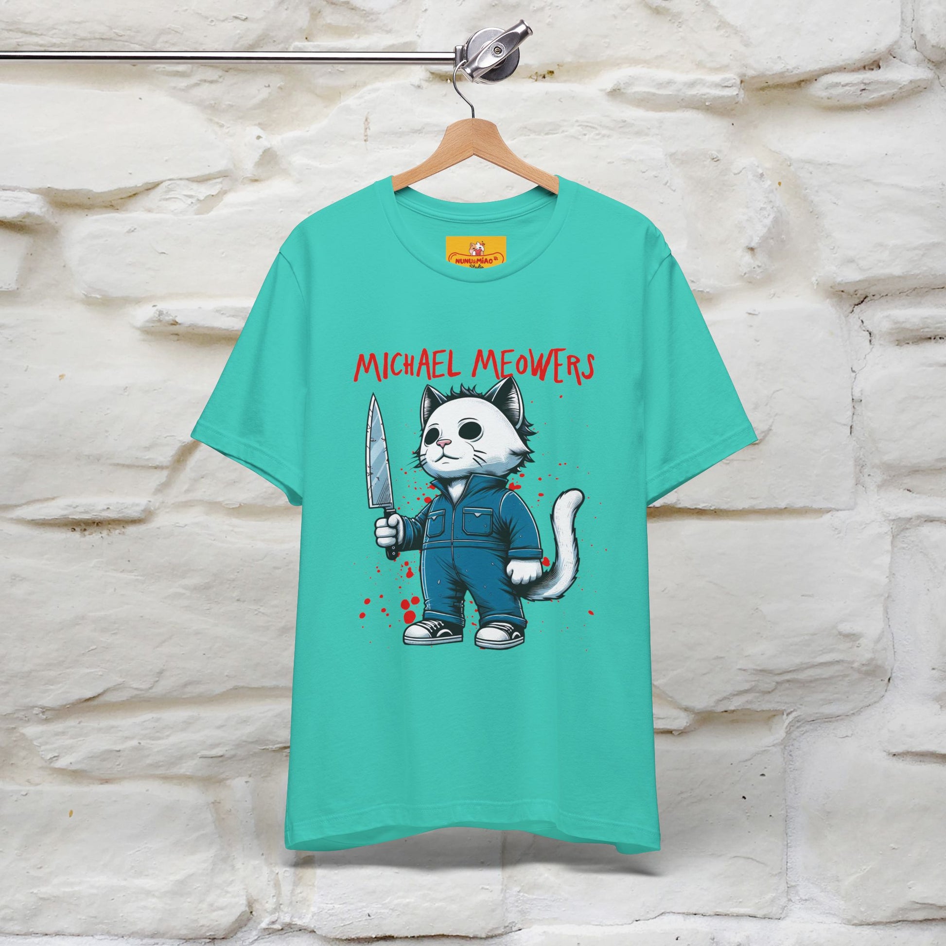 ''Michael Meowers'' Cat T-Shirt |  | Nunu&Miao Studio - Nunu&Miao Studio