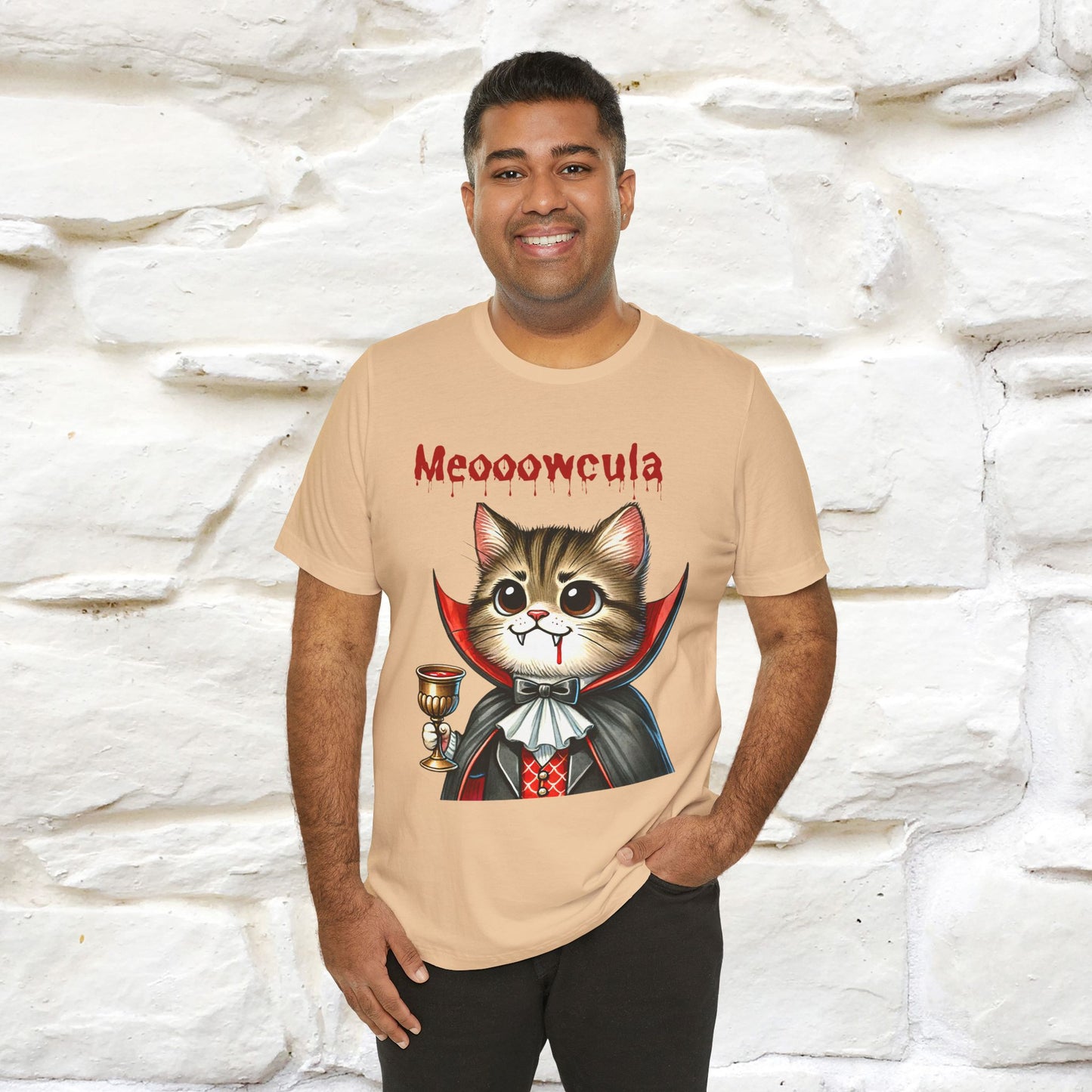 "Meooowcula" Cat T-shirt |Nunu&Miao Studio - Nunu&Miao Studio