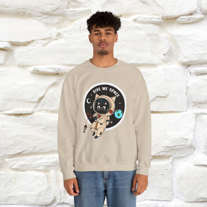 ''Give Me Space'' |Cat Sweatshirt | Nunu&Miao Studio
