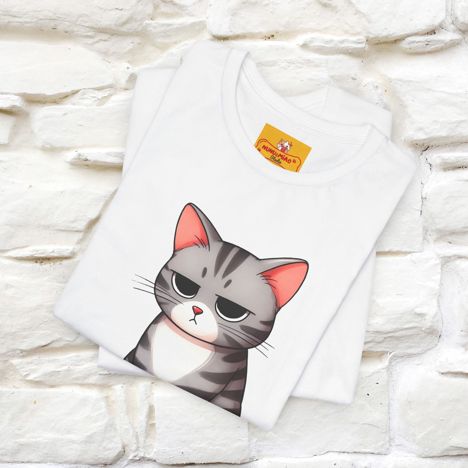 "I See Empty. What Do You See"  | Cat T-Shirt | Nunu&Miao Studio - Nunu&Miao Studio
