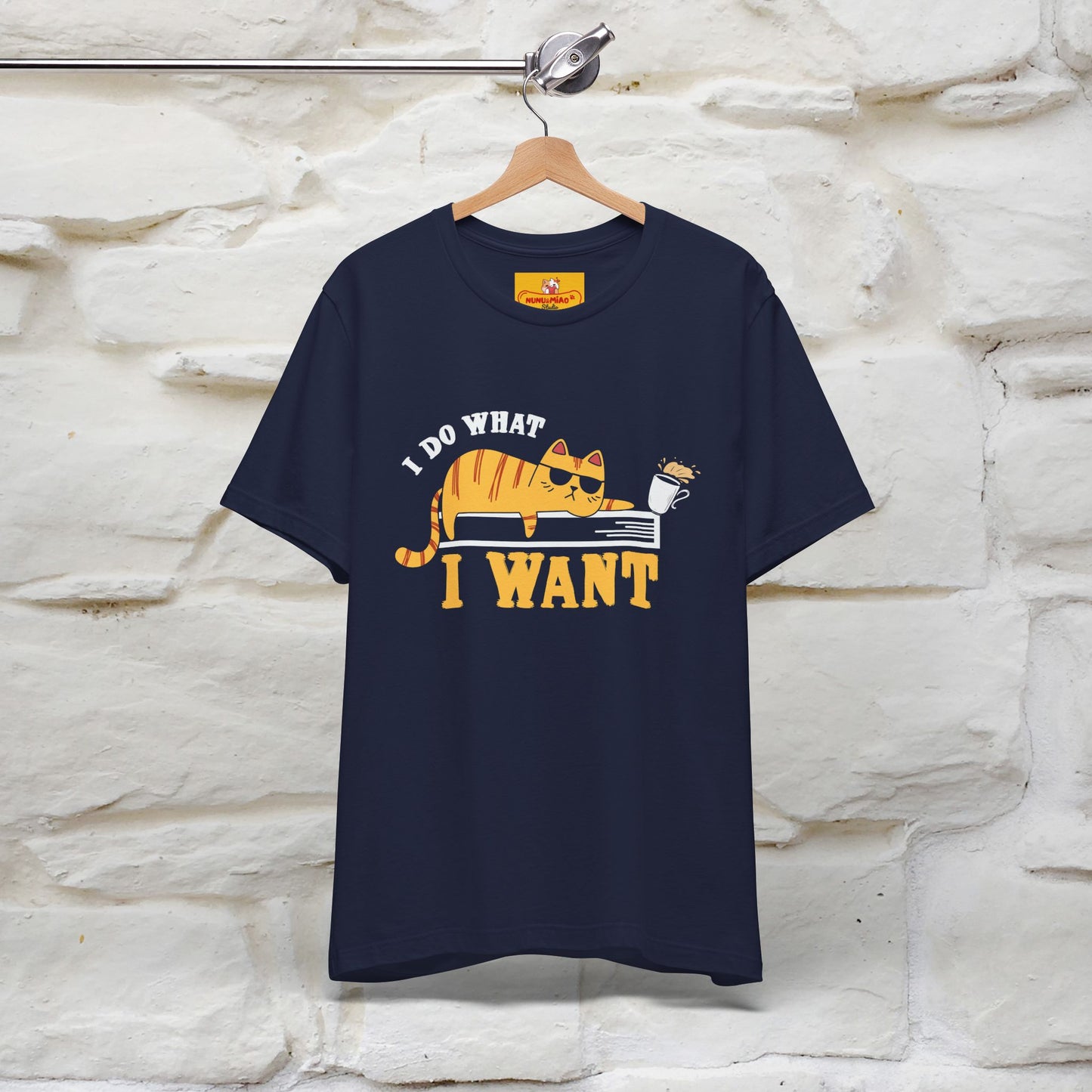 "I Do What I Want" Cat T-Shirt | Nunu & Miao Studio - Nunu&Miao Studio