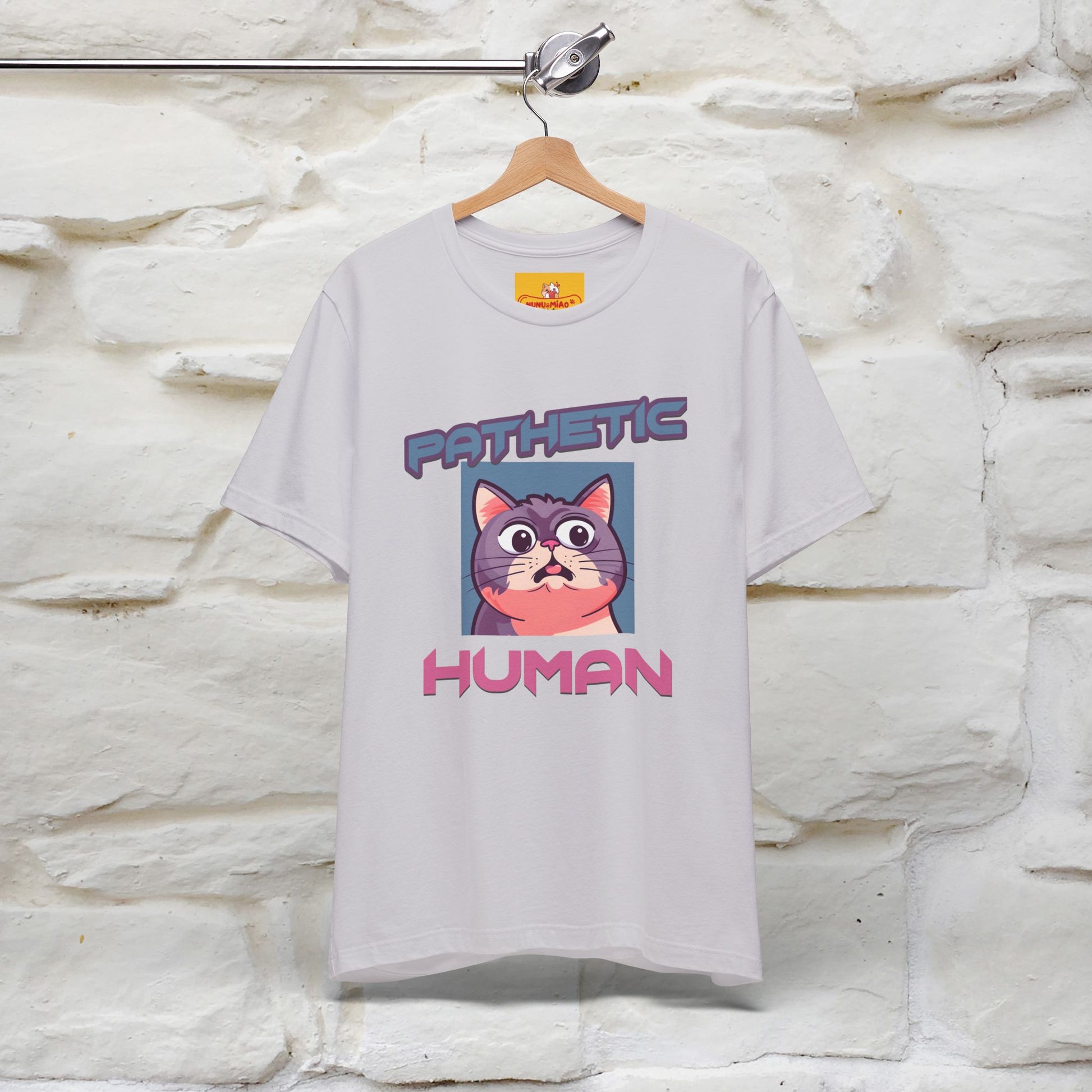 ''Pathetic Human'' | Funny Cat T-Shirt | Nunu&Miao Studio - Nunu&Miao Studio
