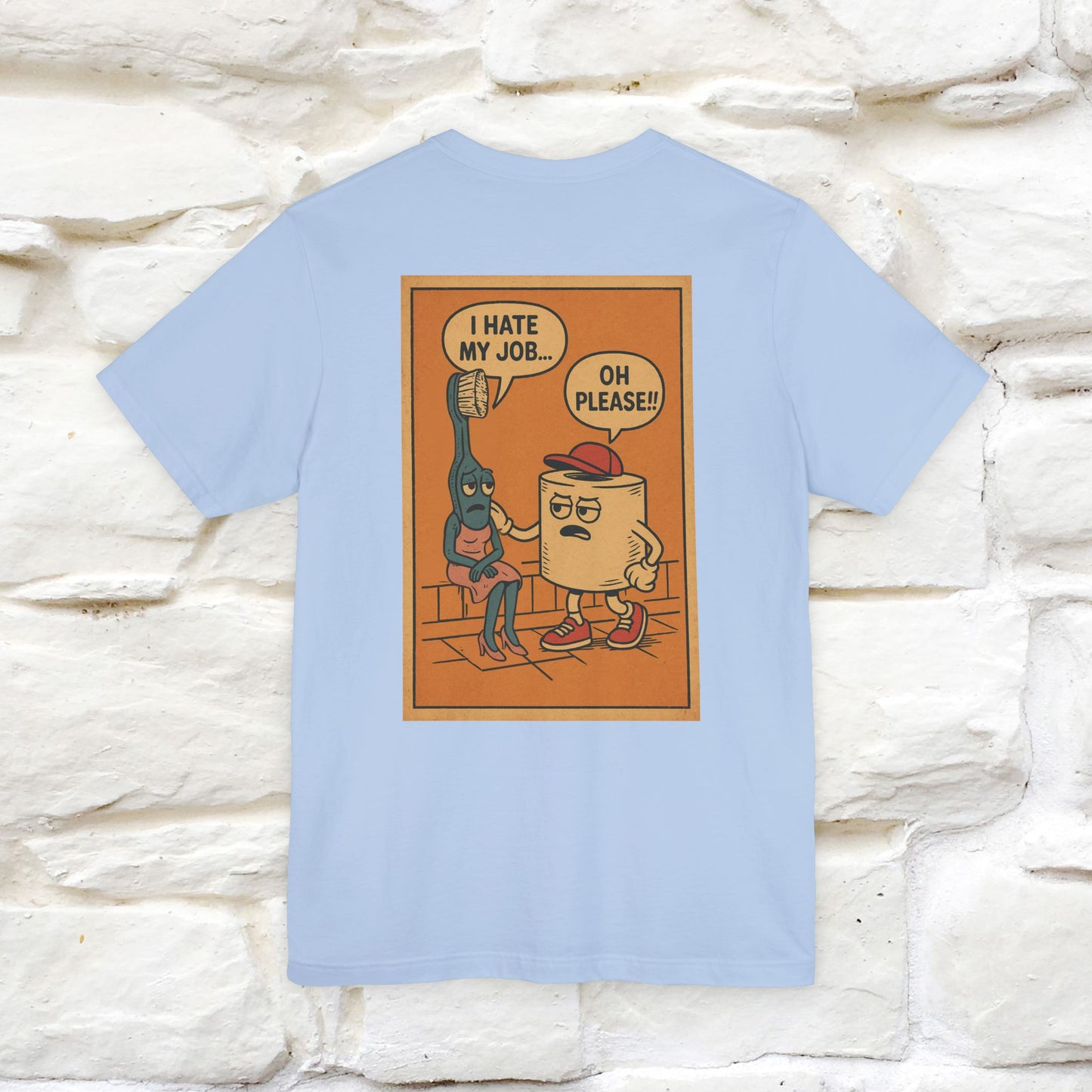 "I Hate My Job ... Oh Please" Funny Cat T-shirt |Nunu&Miao Studio - Nunu&Miao Studio