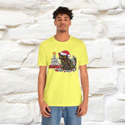 “Is This Jolly Enough?” | Cat T-Shirt | Nunu&Miao Studio