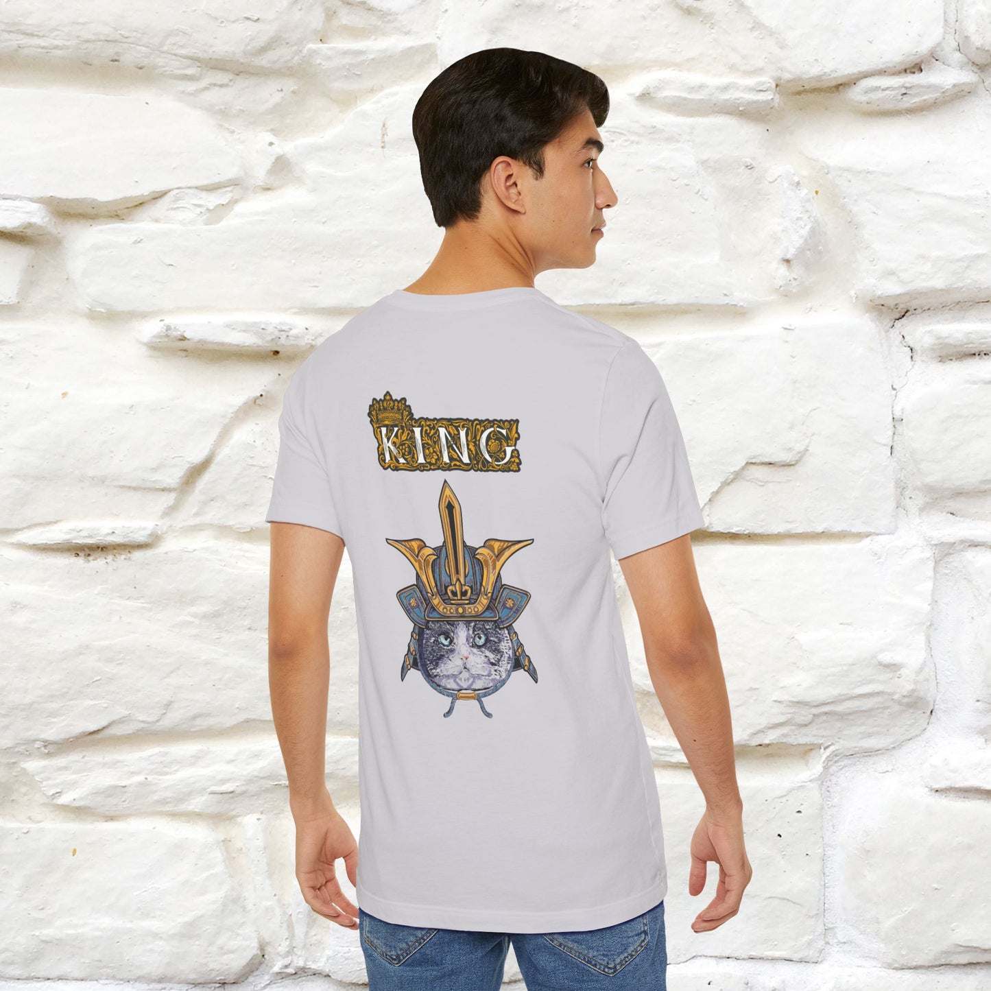'King Cat: Majestic Cat'' | Front & Back Design | Nunu&Miao Studio - Nunu&Miao Studio