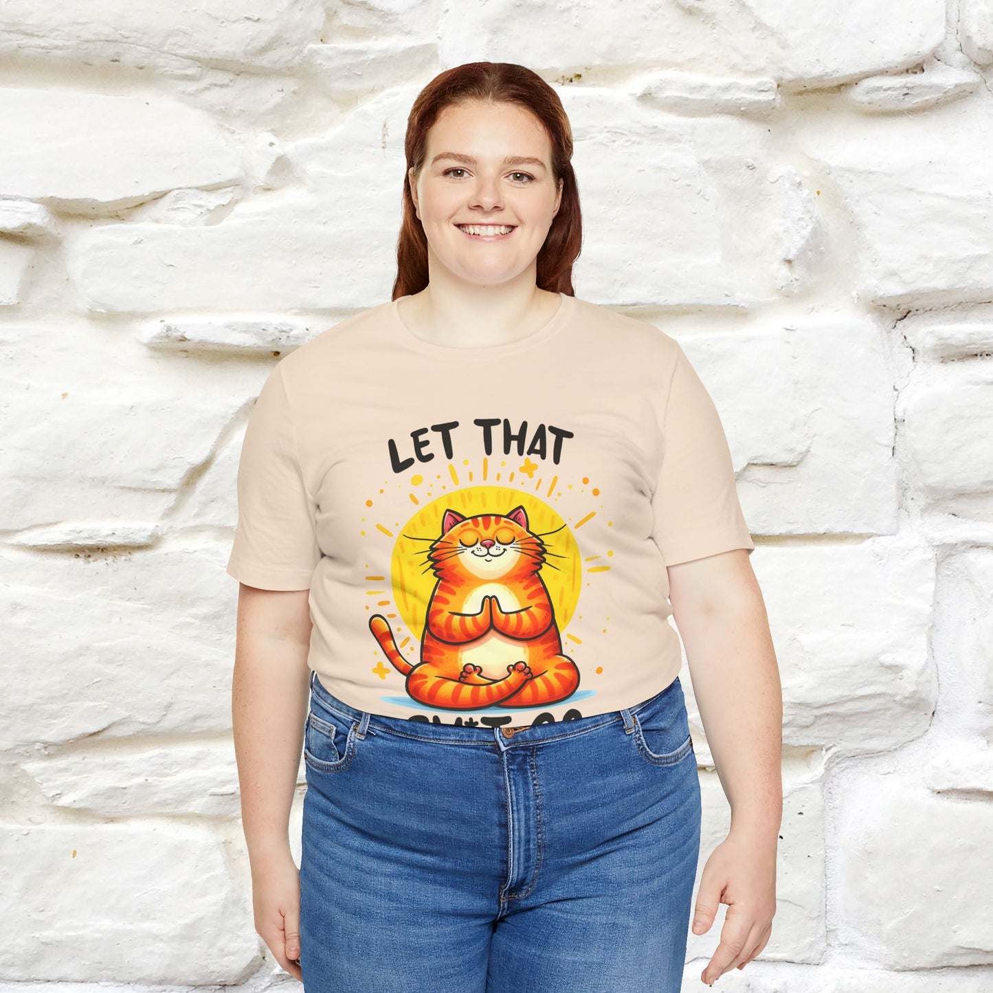 "Let That Sh*t Go" Cat T-shirt |Nunu&Miao Studio - Nunu&Miao Studio
