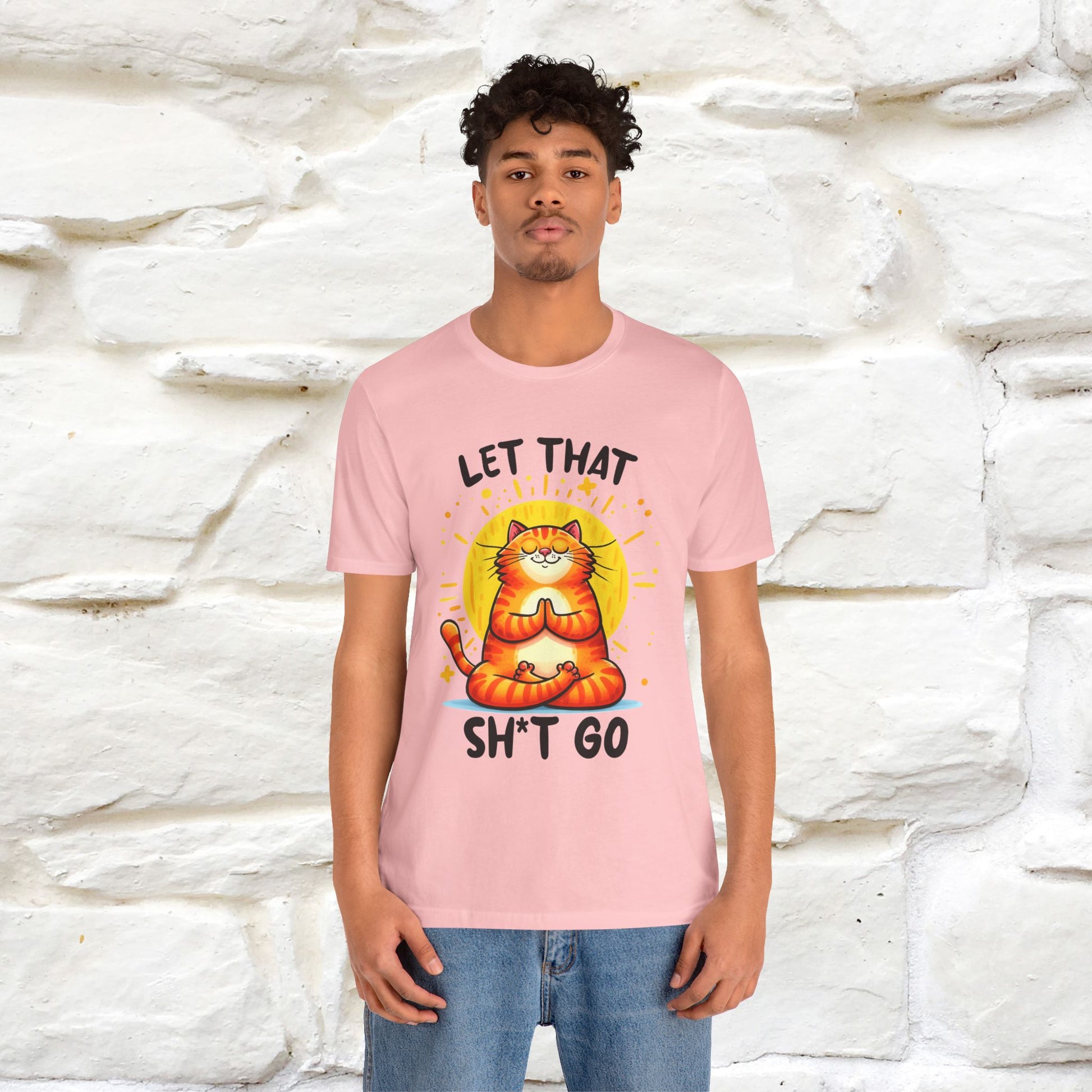 "Let That Sh*t Go" Cat T-shirt |Nunu&Miao Studio - Nunu&Miao Studio