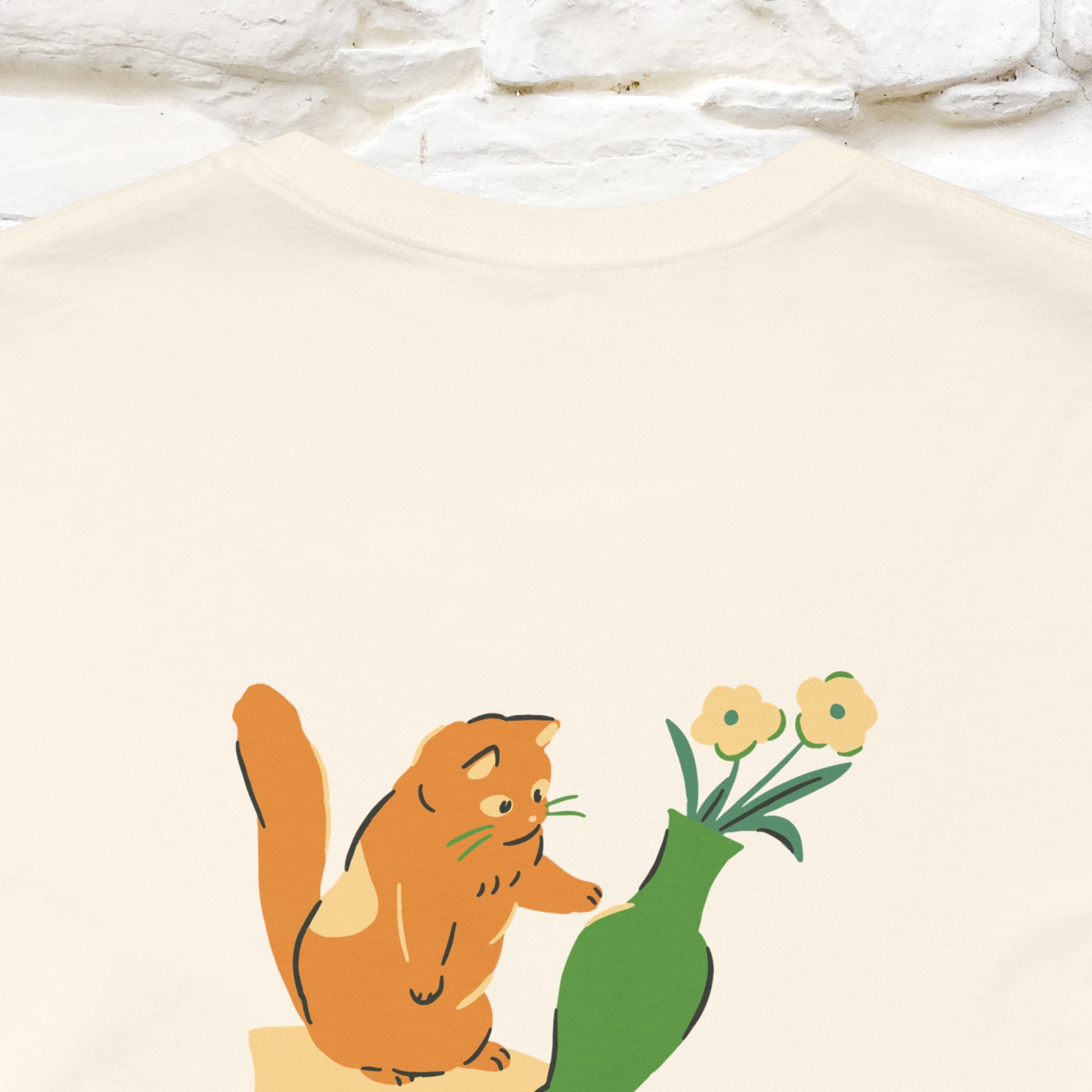 "I'm Not Messy .. " Cat T-Shirt | Front & Back Design | Nunu&Miao Studio - Nunu&Miao Studio