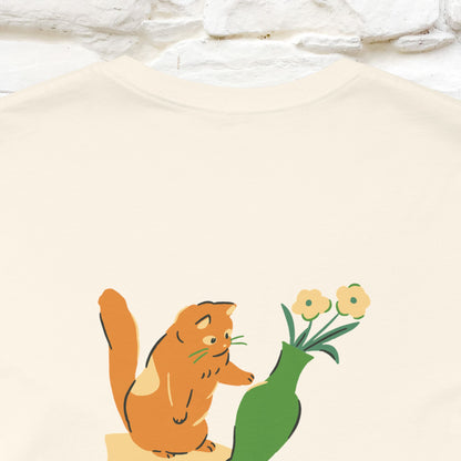 "I'm Not Messy .. " Cat T-Shirt | Front & Back Design | Nunu&Miao Studio - Nunu&Miao Studio