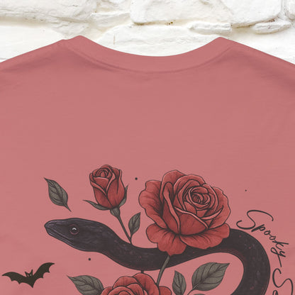 "The Rose and The Snake " Halloween T-shirt |Nunu&Miao Studio