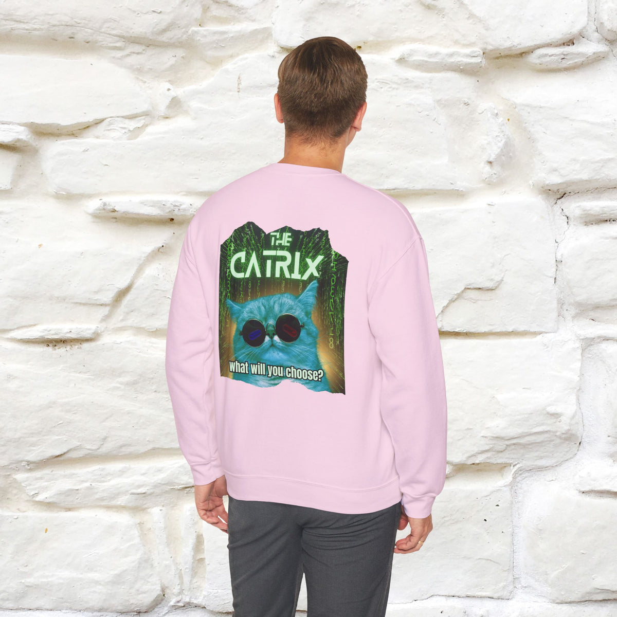 "The Catrix'' |Cat Sweatshirt | Nunu&Miao Studio