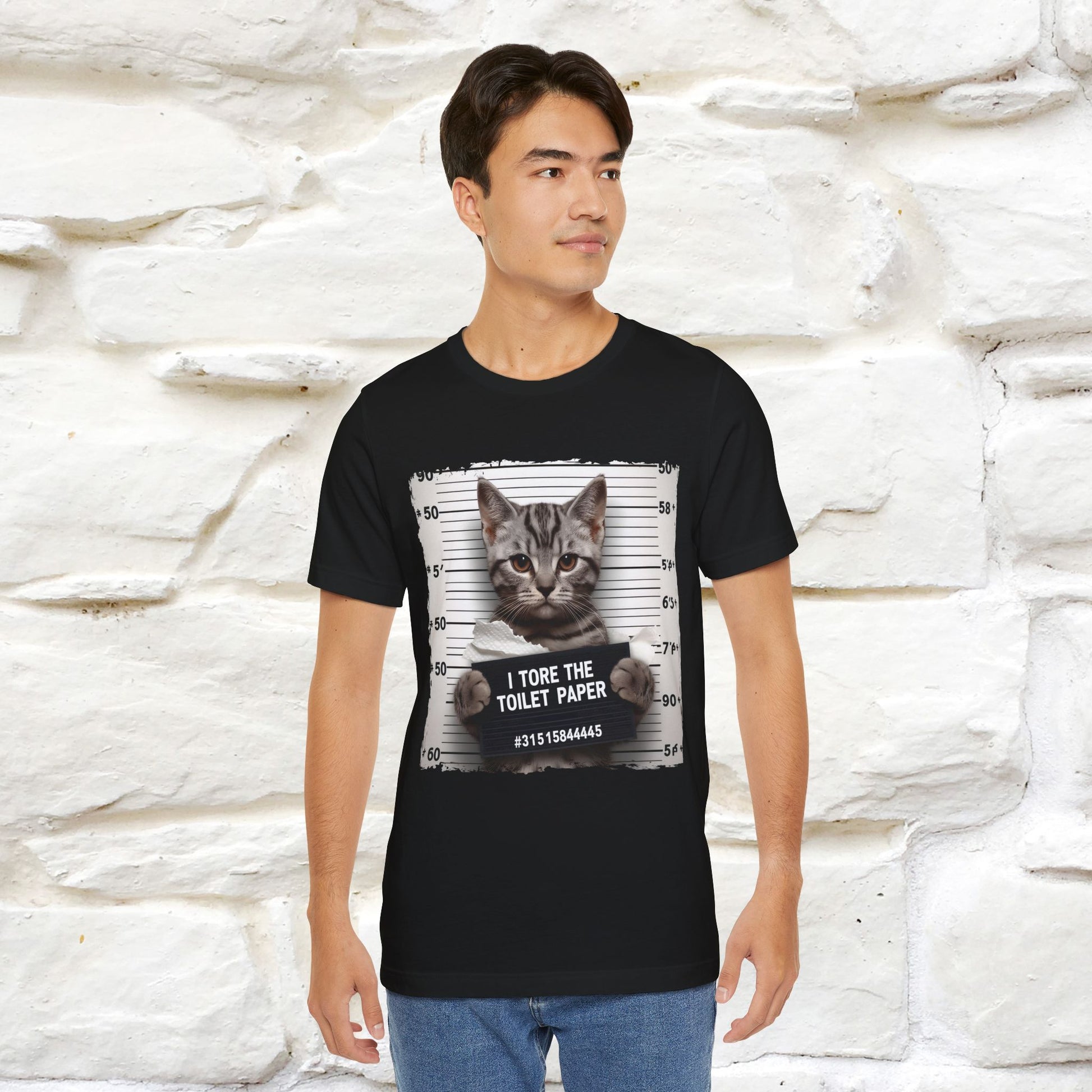 ''I Tore The Toilet Paper'' | Funny Cat T-Shirt | Nunu&Miao Studio - Nunu&Miao Studio