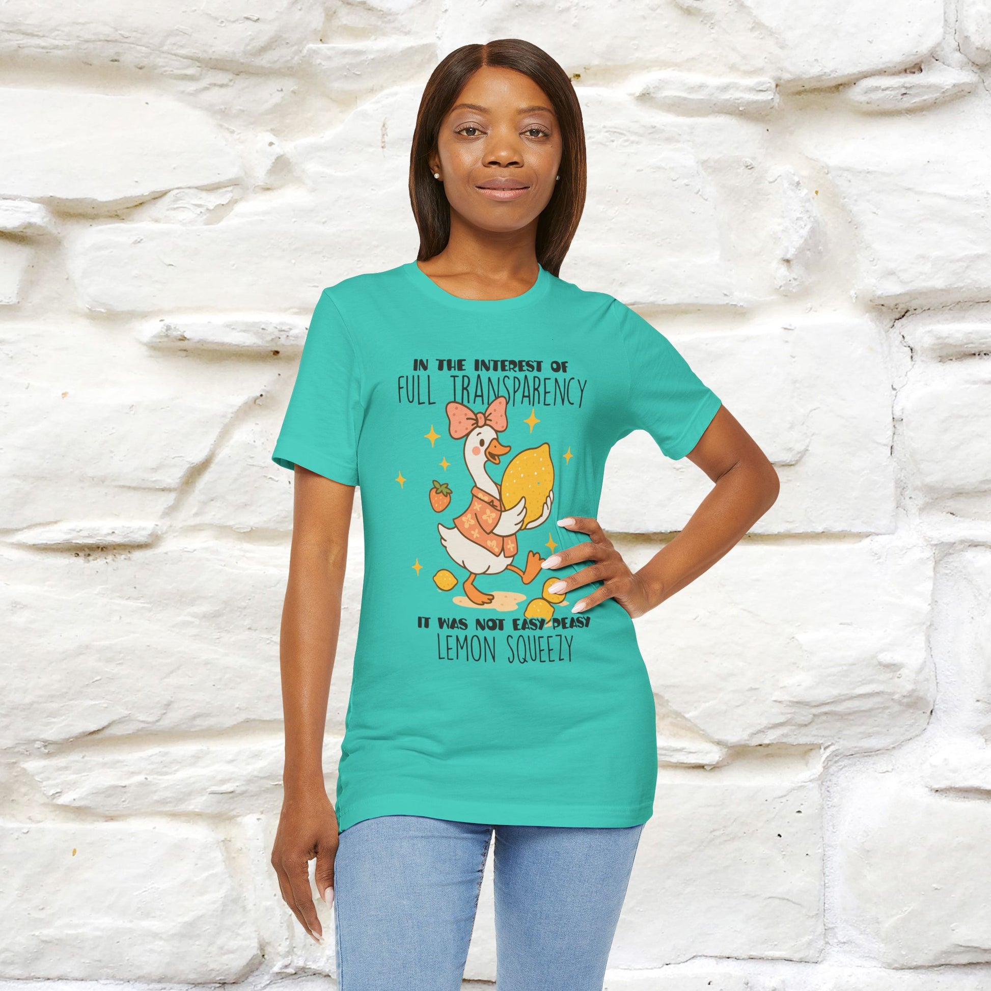 "It Was Not Easy Peasy" Funny T-shirt |Nunu&Miao Studio - Nunu&Miao Studio