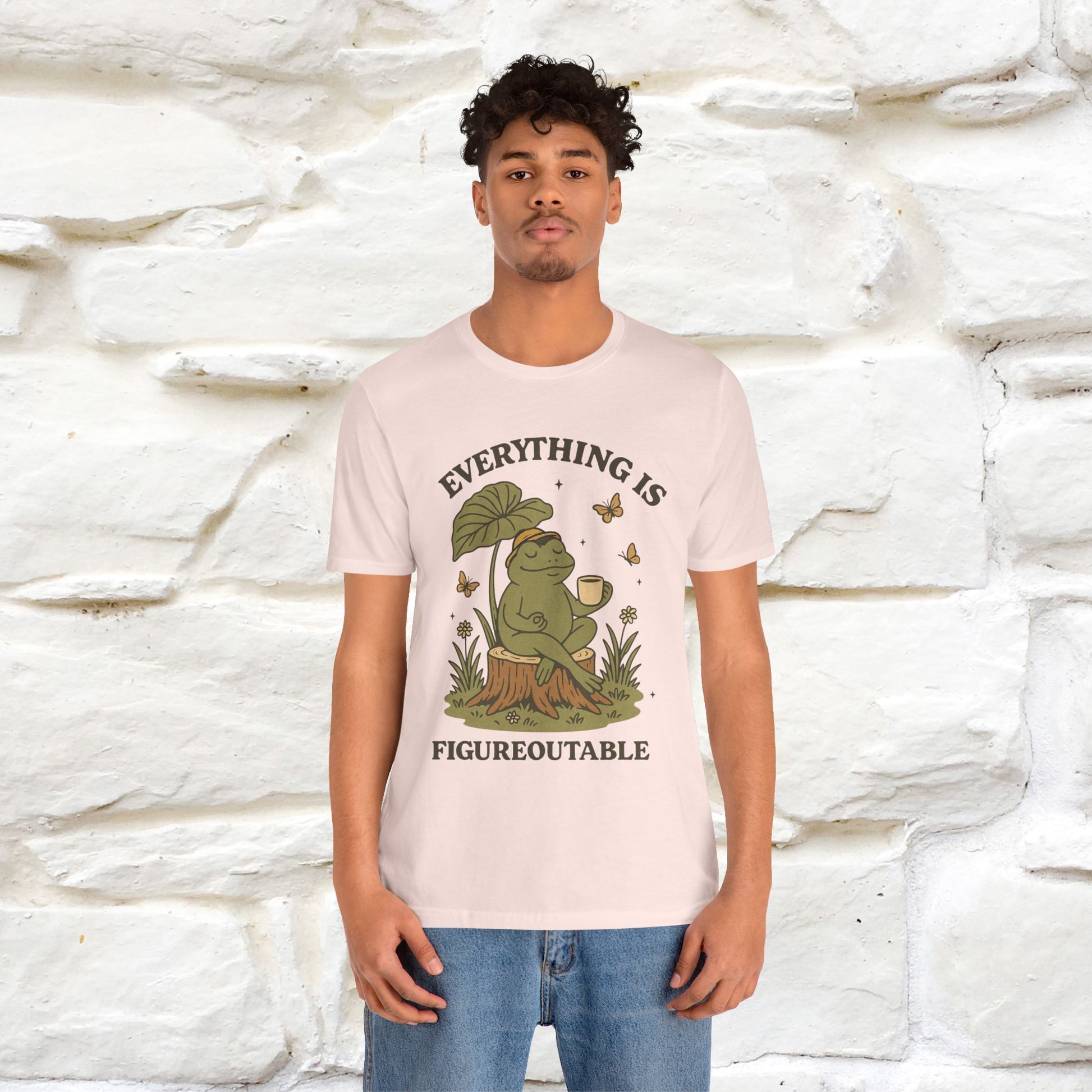 "Everything Is Fugureoutable"| Lifestyle Shirt |Nunu&Miao Studio - Nunu&Miao Studio