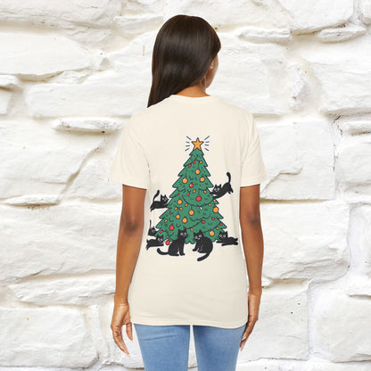 “Cat Christmas Tree” | Cat T-Shirt | Nunu&Miao Studio