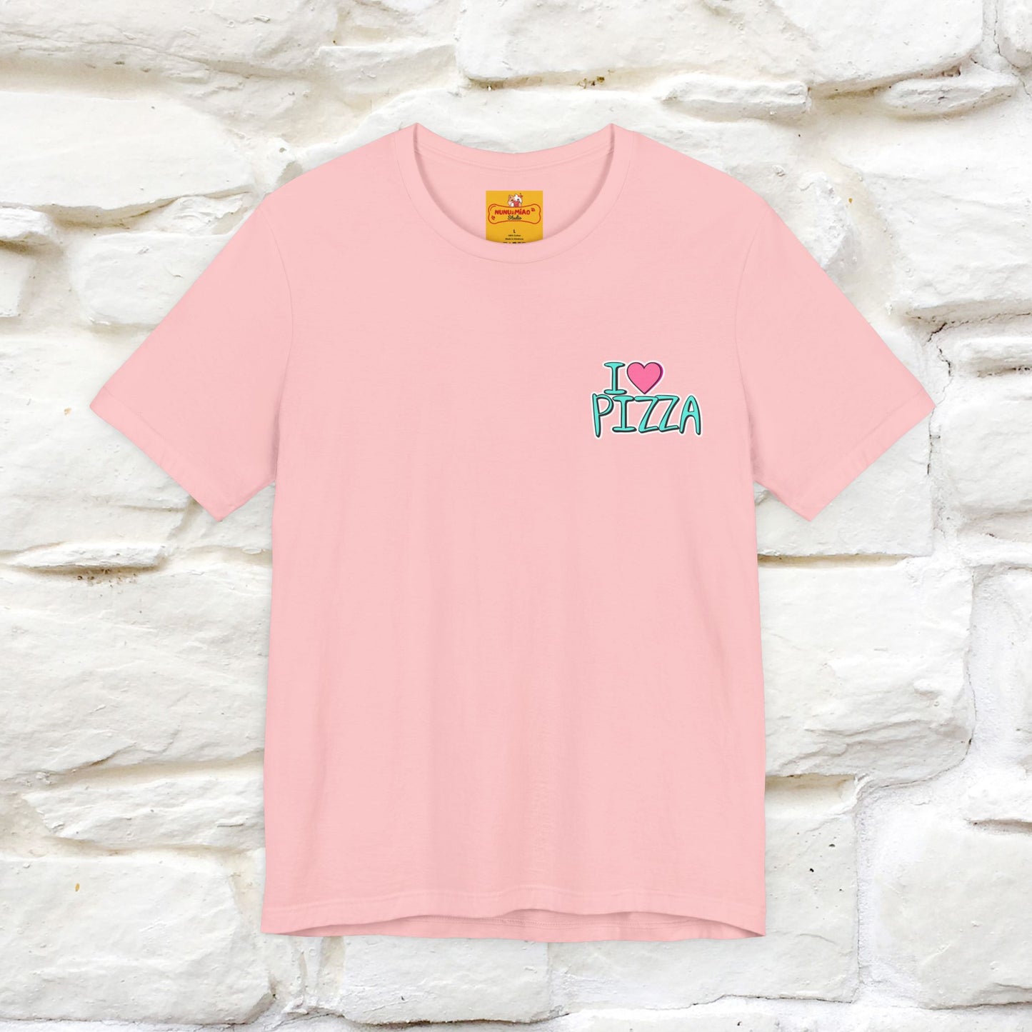 "I Love Pizza"| Cat T-shirt | Nunu&Miao Studio - Nunu&Miao Studio