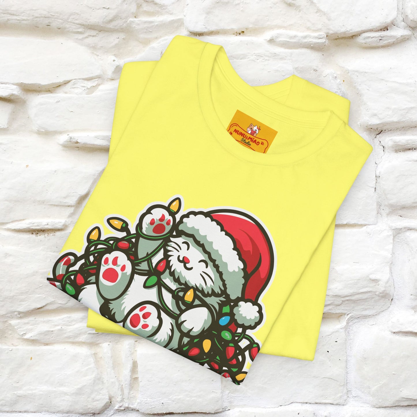 “Purr-Fectly Naughty” | Cat T-Shirt | Nunu&Miao Studio