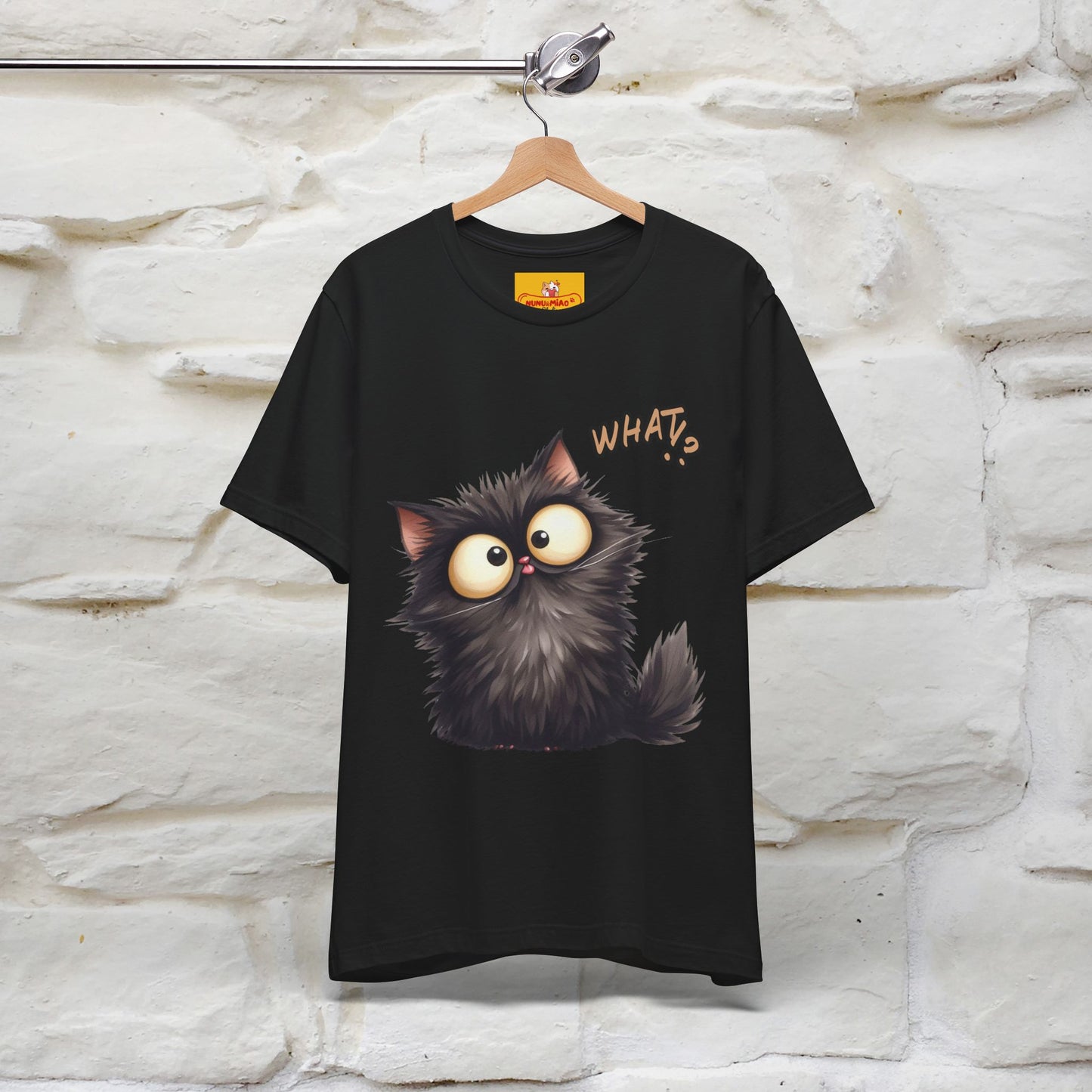 ''What ?'' | Cat T-Shirt  | Nunu&Miao Studio - Nunu&Miao Studio