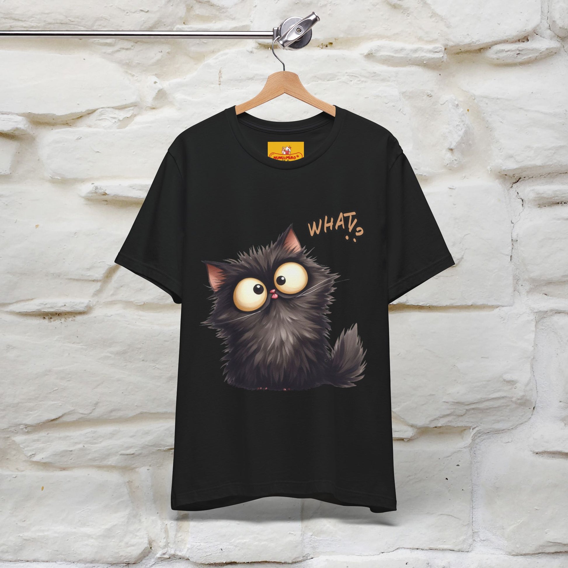 ''What ?'' | Cat T-Shirt  | Nunu&Miao Studio - Nunu&Miao Studio