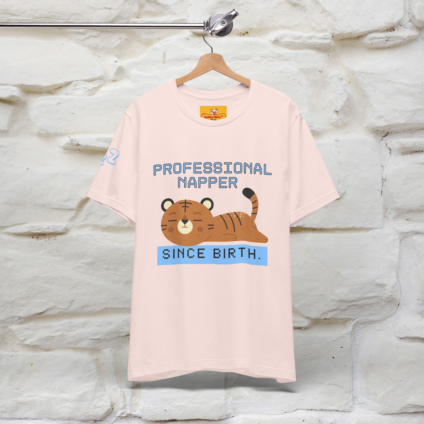 ''Professional napper since birth.''| CatT-Shirt | Nunu&Miao Studio - Nunu&Miao Studio