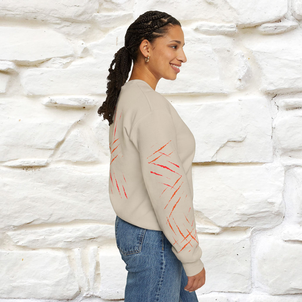 -'Love Hurt'' | Cat Sweatshirt | Nunu&Miao Studio