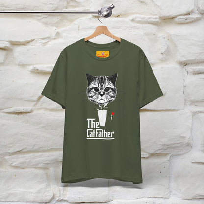 ''The Cat Father T-Shirt''| Iconic Cat Lover Tee | Nunu&Miao Studio - Nunu&Miao Studio