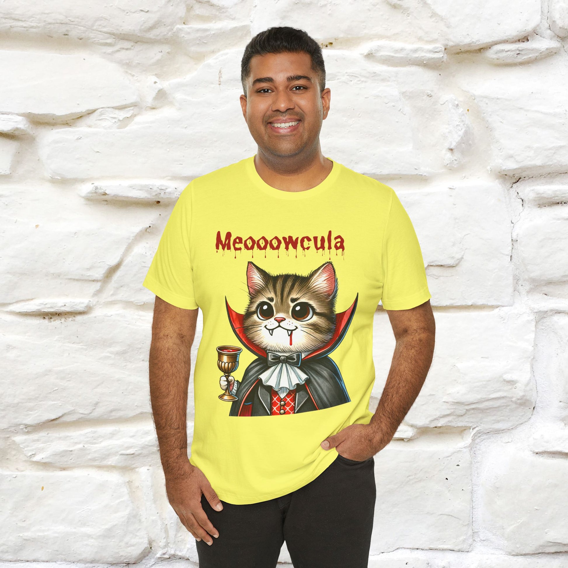 "Meooowcula" Cat T-shirt |Nunu&Miao Studio - Nunu&Miao Studio