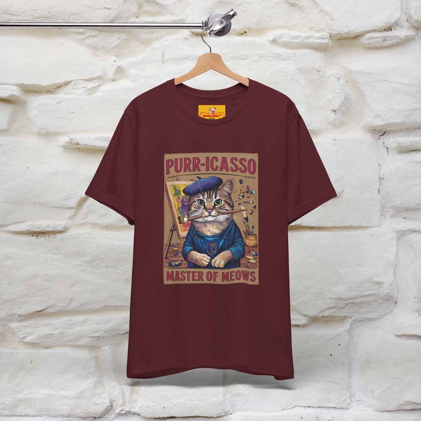 ''Purr-Icasso Masters Of Meows'' | CatT-Shirt | Nunu&Miao Studio - Nunu&Miao Studio