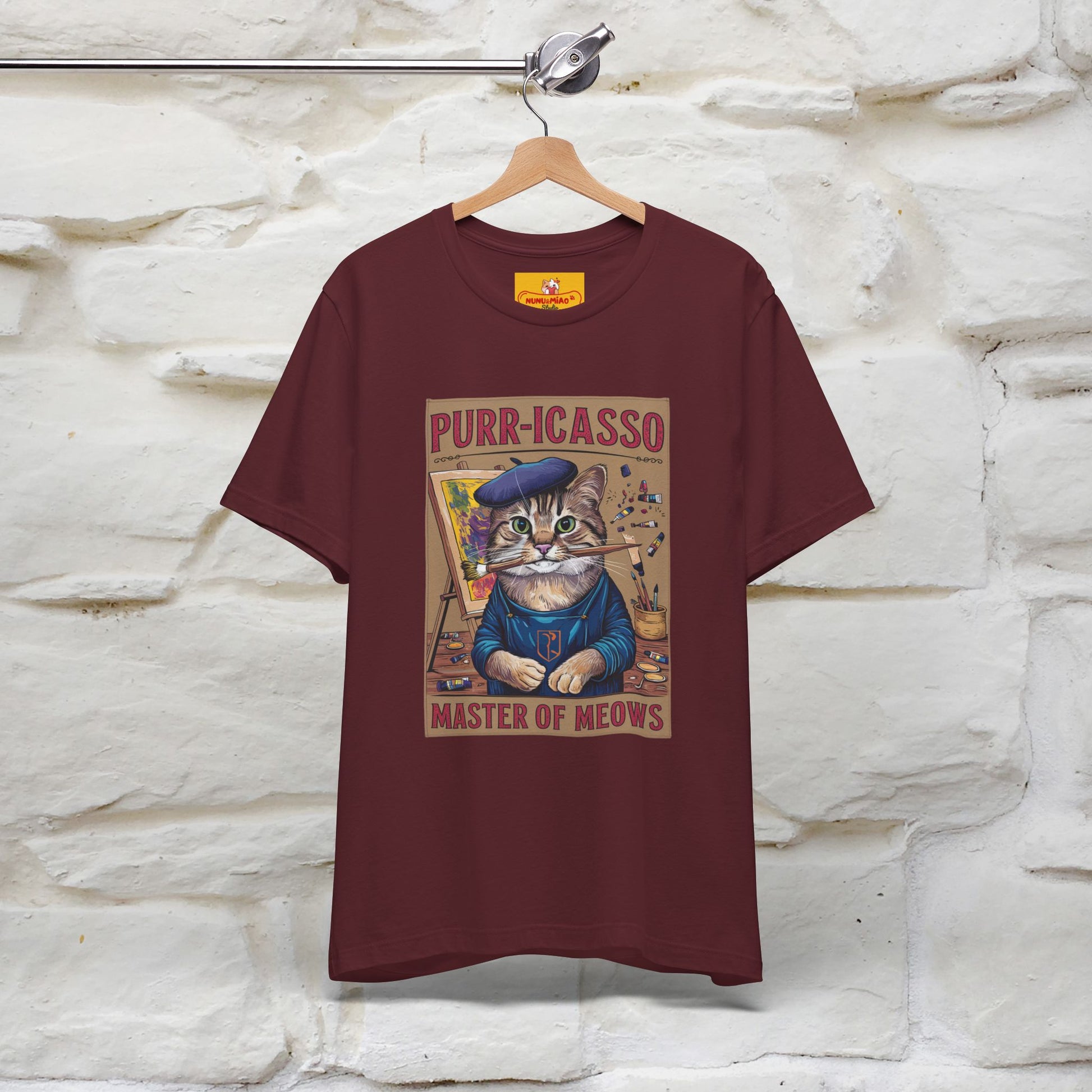 ''Purr-Icasso Masters Of Meows'' | CatT-Shirt | Nunu&Miao Studio - Nunu&Miao Studio