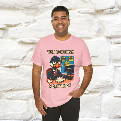 ''Yes, I Look Busy. No I'm Not.''|  Sarcastic Cat T-Shirt | Nunu&Miao Studio