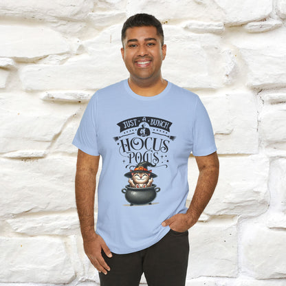 "Just A Bunch Of Hocus Pocus" Cat  T-shirt |Nunu&Miao Studio - Nunu&Miao Studio