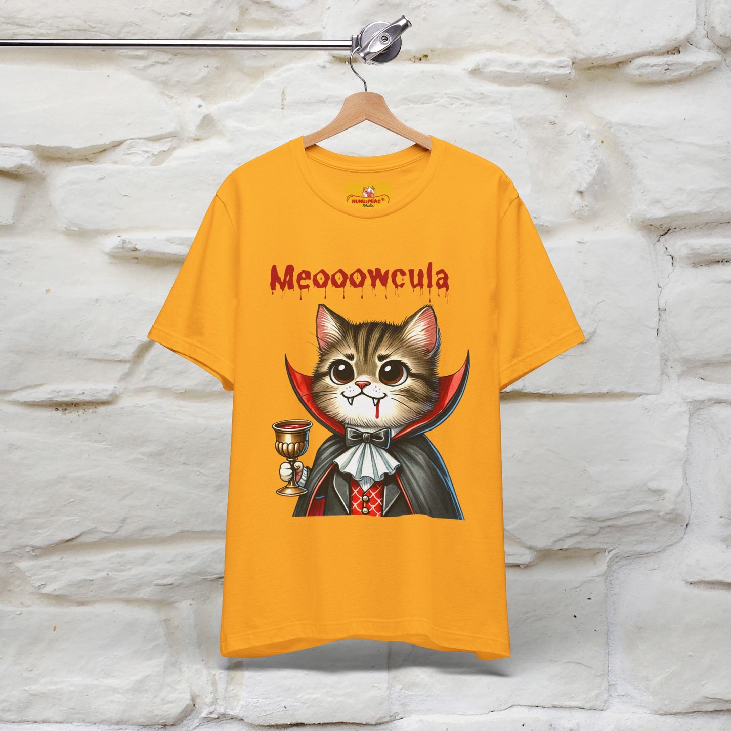 "Meooowcula" Cat T-shirt |Nunu&Miao Studio - Nunu&Miao Studio