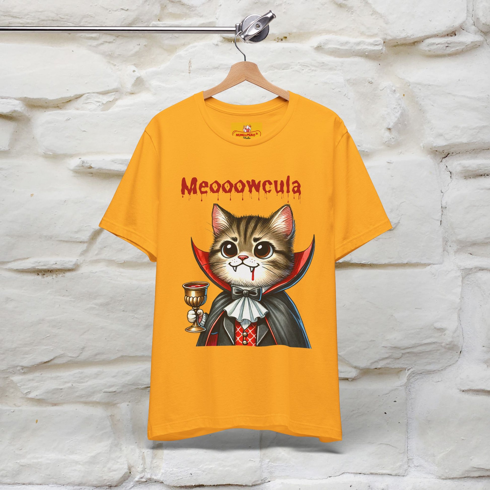 "Meooowcula" Cat T-shirt |Nunu&Miao Studio - Nunu&Miao Studio