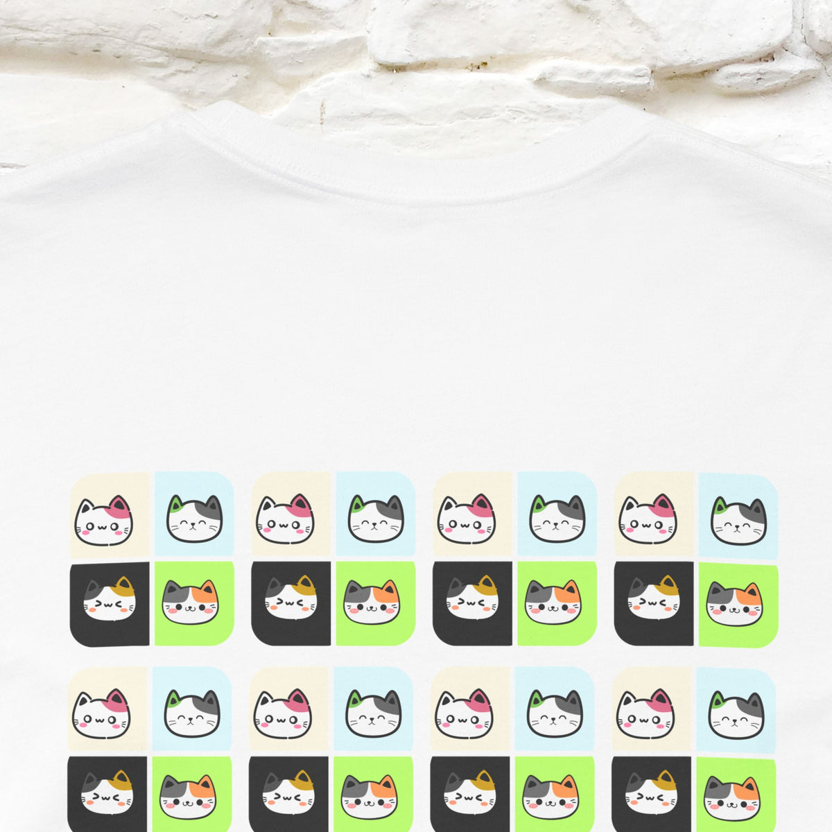 “Miaooo” | Cat T-Shirt | Front & Back Design | Nunu&Miao Studio