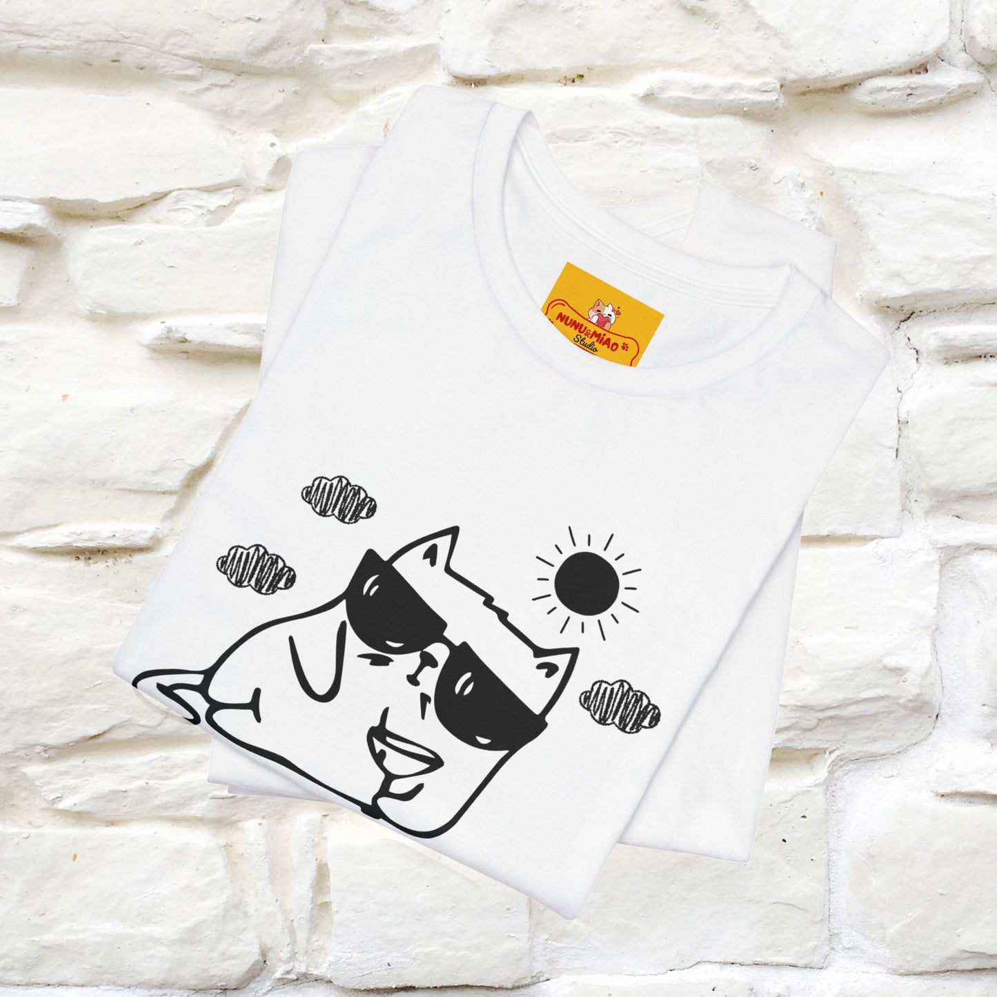 ''Chill Mode on'' Cat T-Shirt | Nunu&Miao Studio