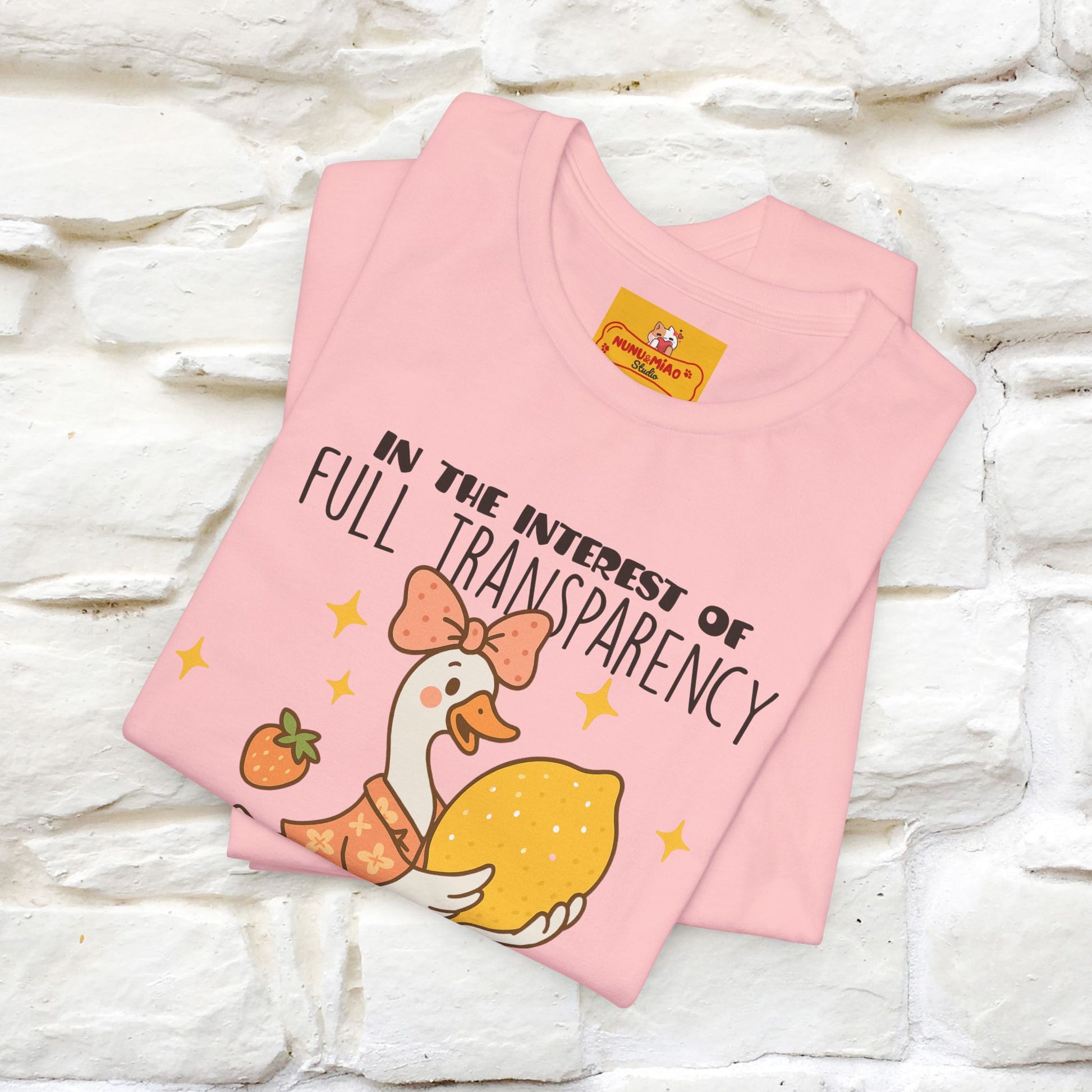 "It Was Not Easy Peasy" Funny T-shirt |Nunu&Miao Studio - Nunu&Miao Studio