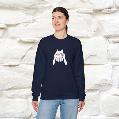''Leave Me Alone'' |Cat Sweatshirt | Nunu&Miao Studio