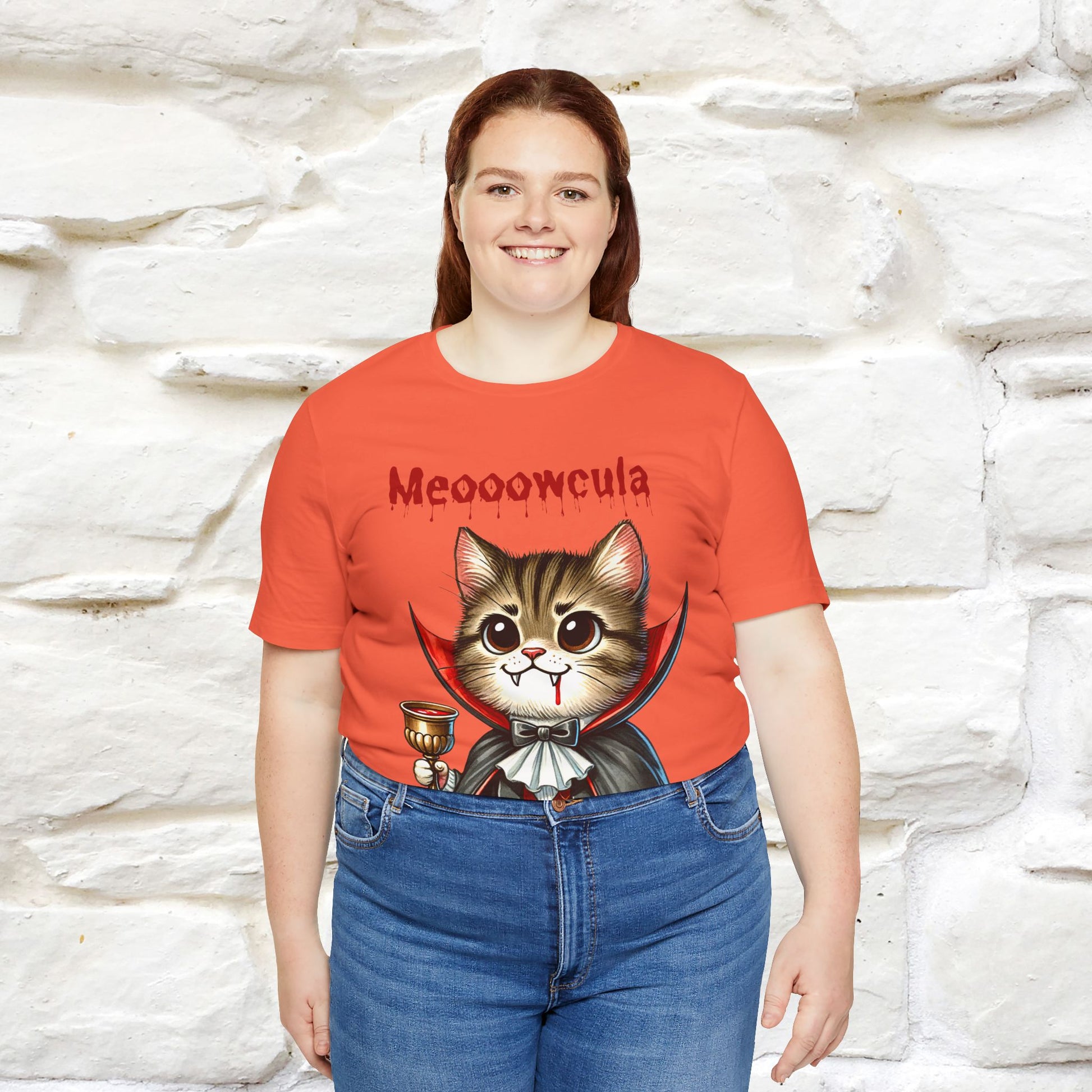 "Meooowcula" Cat T-shirt |Nunu&Miao Studio - Nunu&Miao Studio