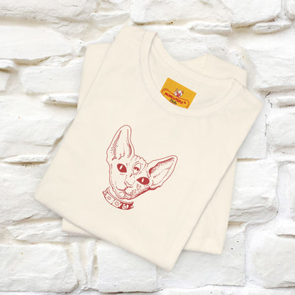 ''Illusion'' Cat T-Shirt Front and Back Design | Nunu&Miao Studio - Nunu&Miao Studio